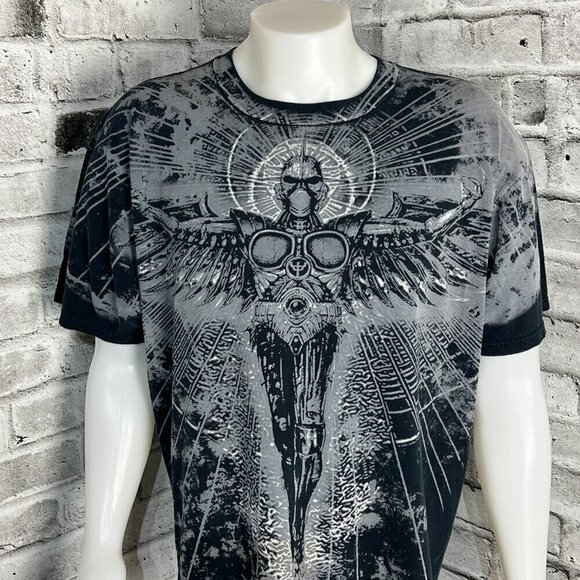 Judas Priest 2005 Graphic Angel of Retribution World Tour T-Shirt - Picture 2 of 12